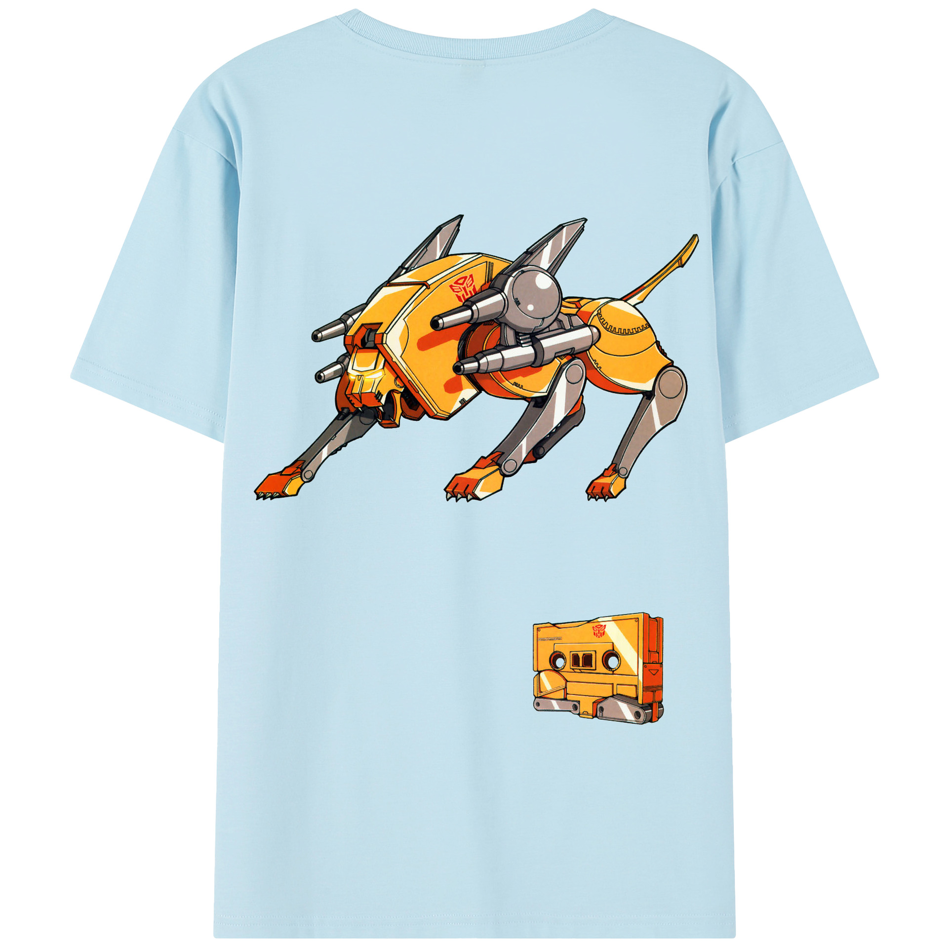 （画像用）  綿100％半袖Tシャツ（背面プリント）